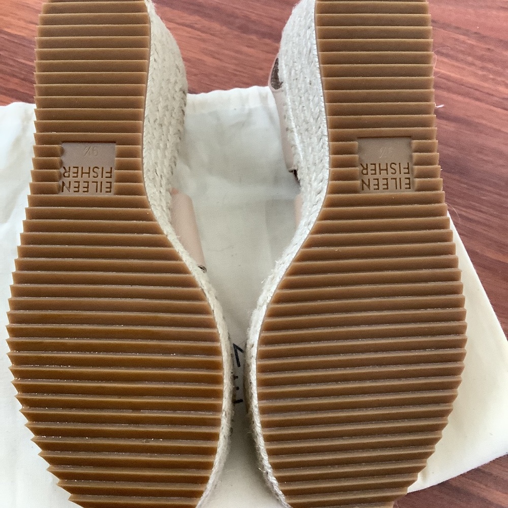 Eileen Fisher 'Willow' Espadrille Wedge Sandal‘